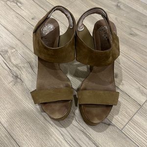 Leather Vince Camuto Wedges